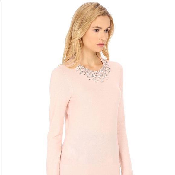 Kate Spade Embellished Sweater Pink XXS - Picture 1 of 5